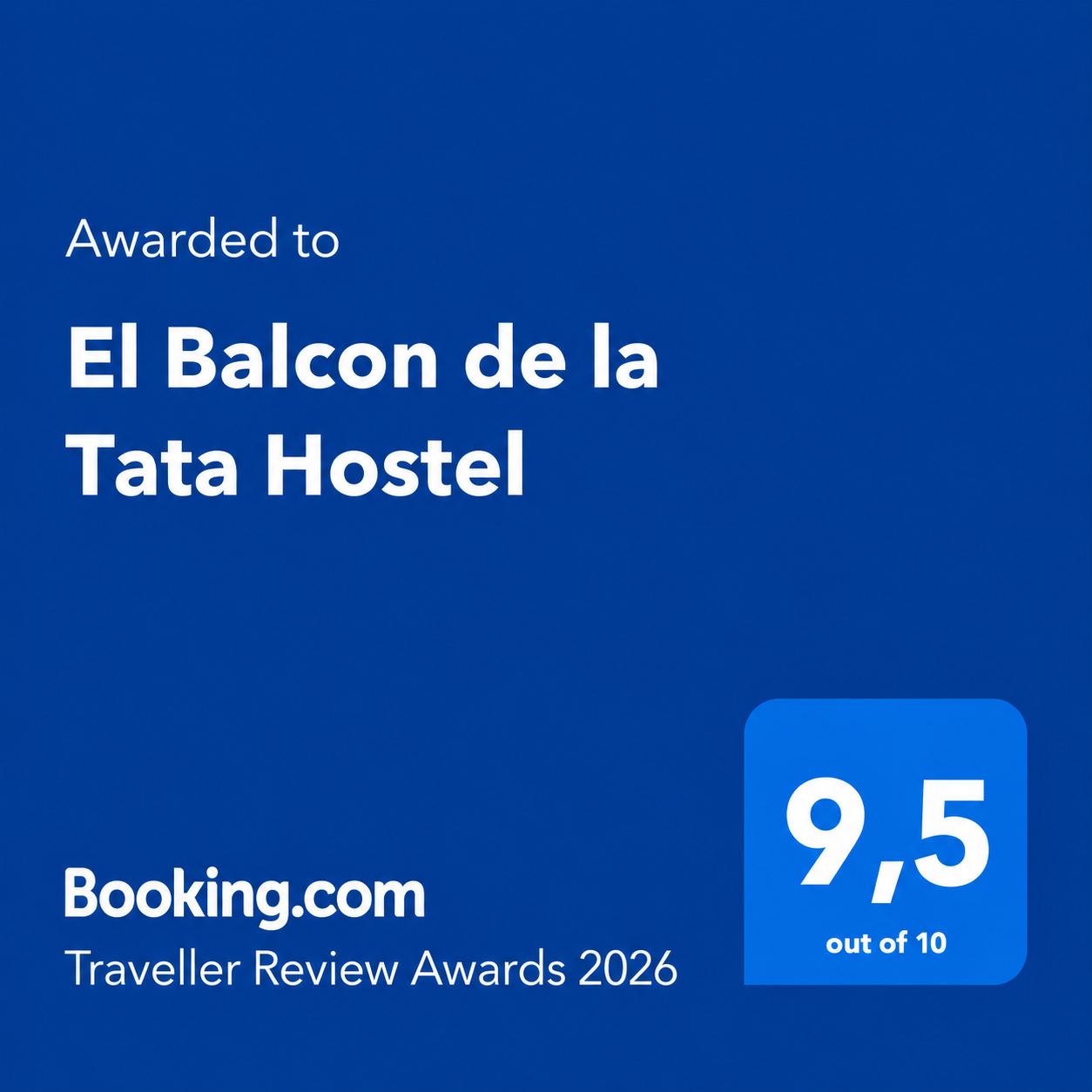 Booking Badge